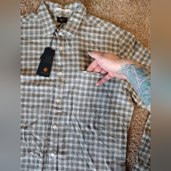 Good Man Brand Men's Long Sleeve Casual Button Down Shirt NWT - Picture 3 of 5